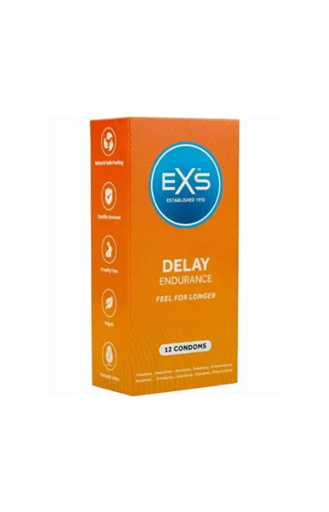 Préservatifs Retardants EXS Delay – 12 Pièces