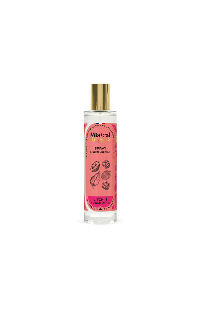 Spray d'ambiance - Litchi & Framboise - 100 ml