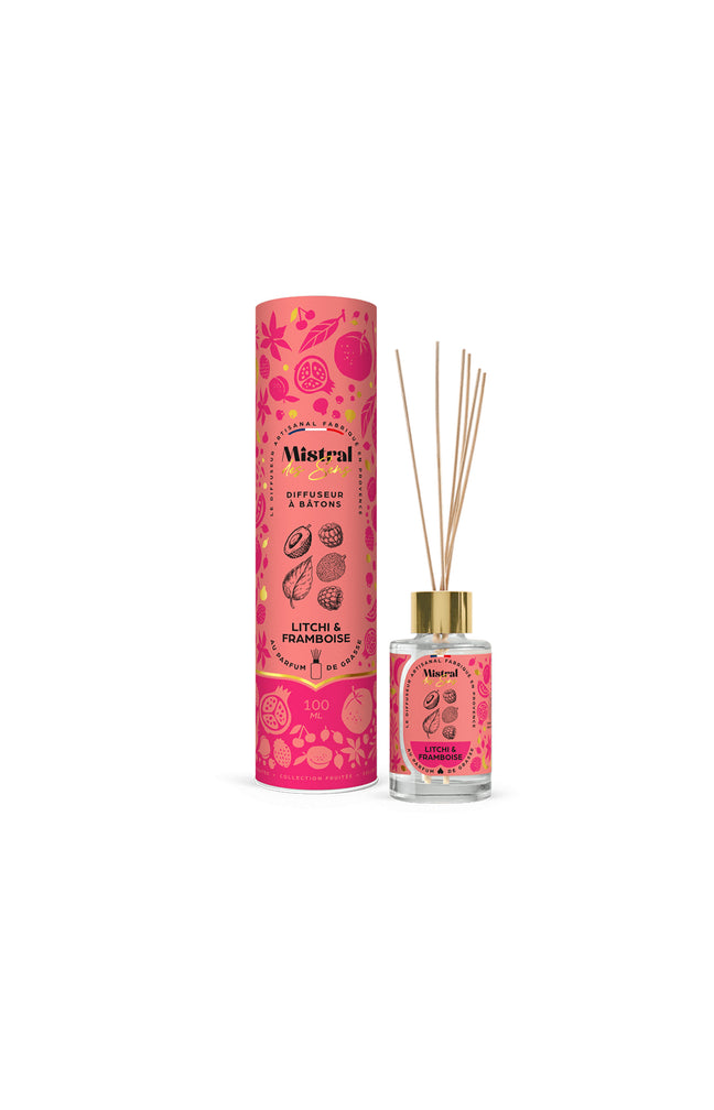 Diffuseur d'ambiance - Litchi & framboise - 100 ml