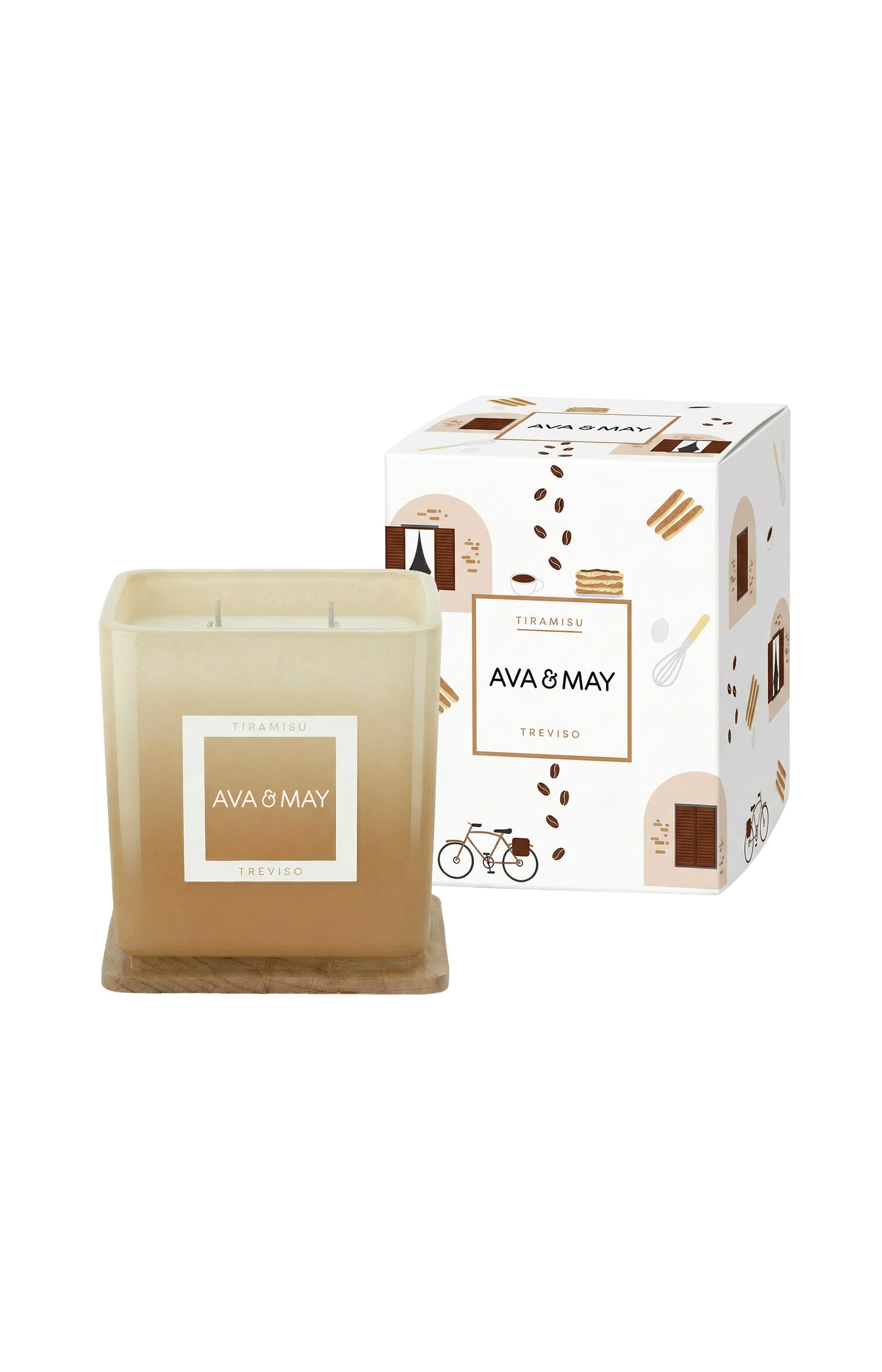 Maxi bougie parfumée - Tiramisu - 450 g
