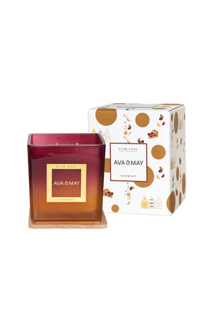 Maxi Bougie parfumée - Plum Cake - 450 g