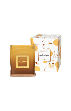 Maxi Bougie parfumée - Crème Brûlée - 450 g