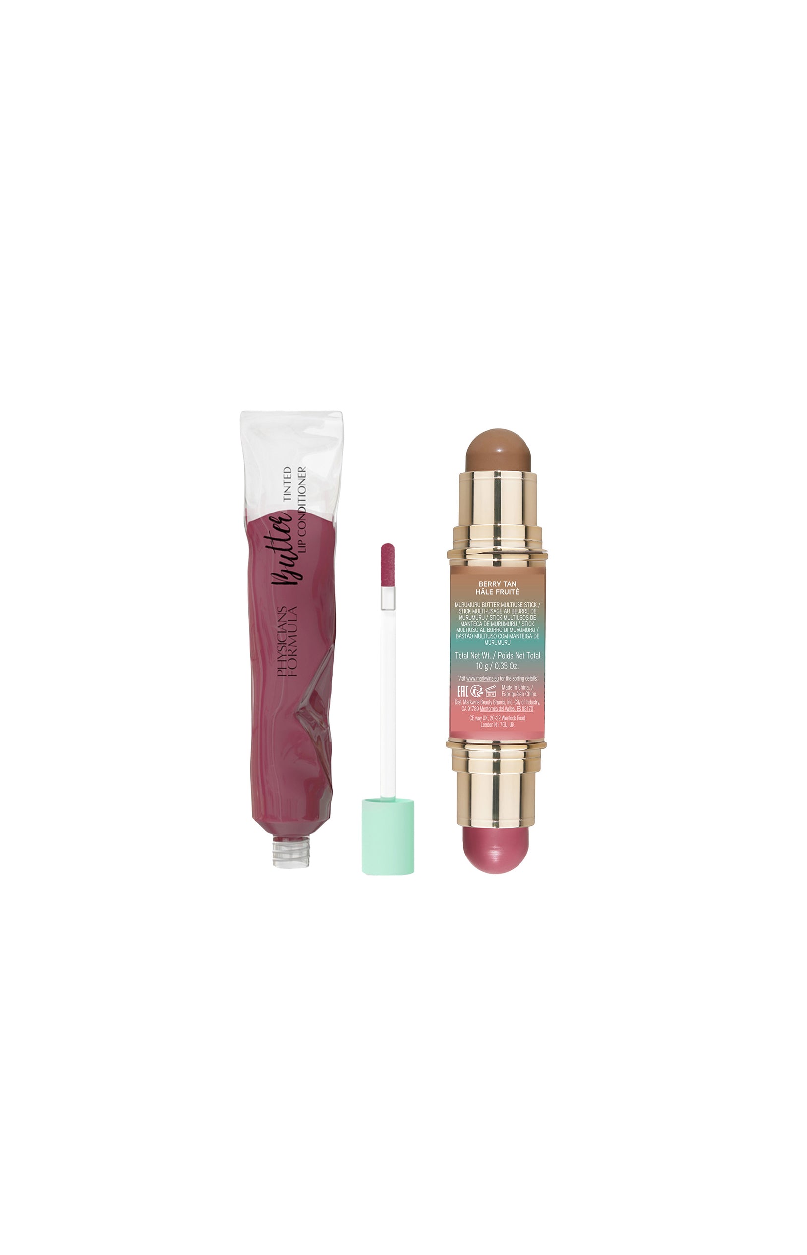 Duo baume & stick multi-usage - Berry