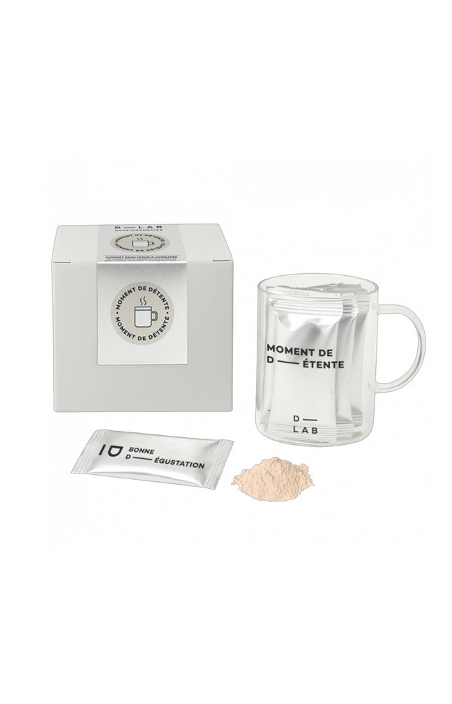Coffret stick & mug - Collagène & acide hyaluronique - Choco-noisette - 14 jours