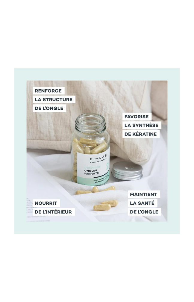 Complexe ongles parfaits - Kératine & minéraux - 2 mois