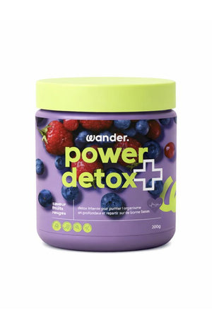 Cure ventre plat naturelle - Power Detox + - Fruits rouges - 200 g