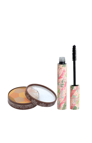 Duo best seller - Poudre bonne mine & mascara noir
