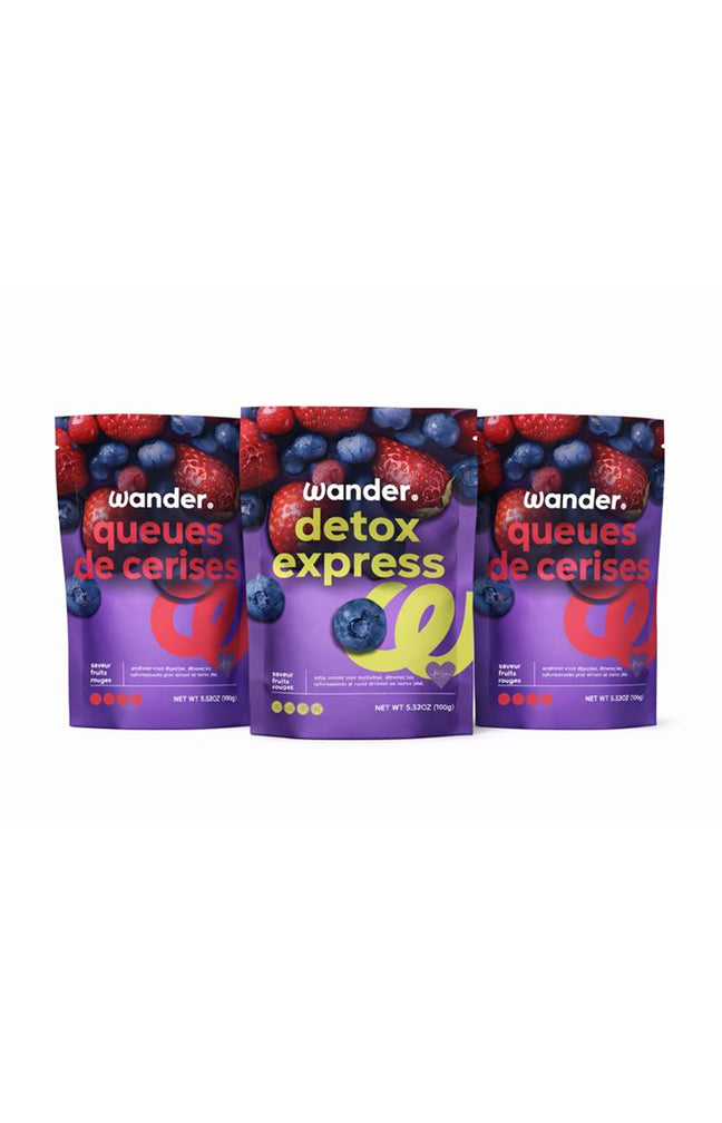 Cure mixte - Ventre plat - Fruits rouges - 3 produits