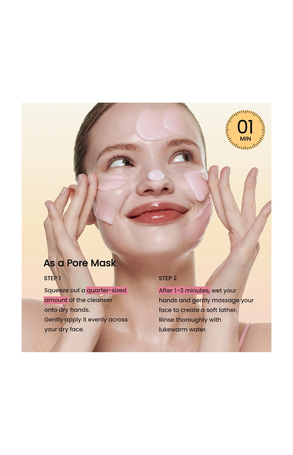 Masque nettoyant - Collagène - 150 ml