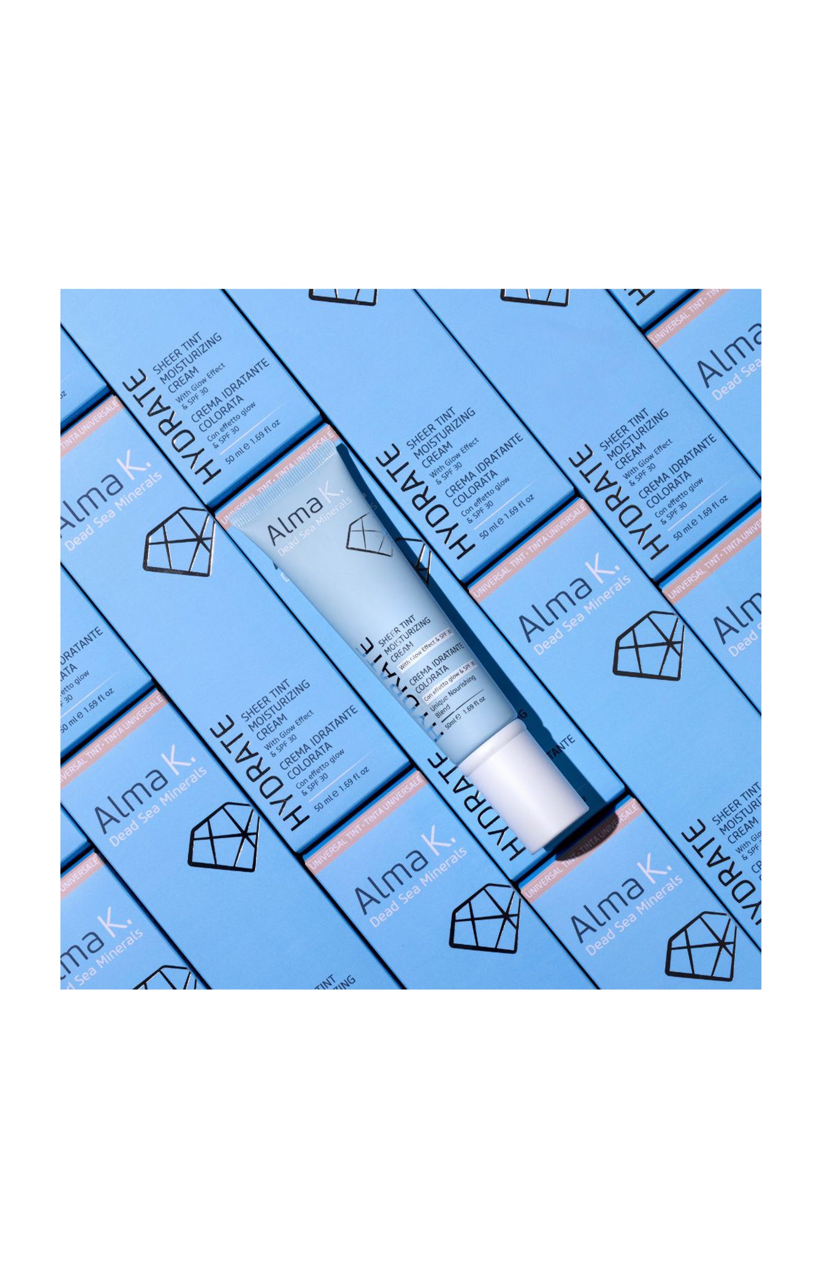 Crème hydratante teintée SPF 30 - Visage - 50 ml