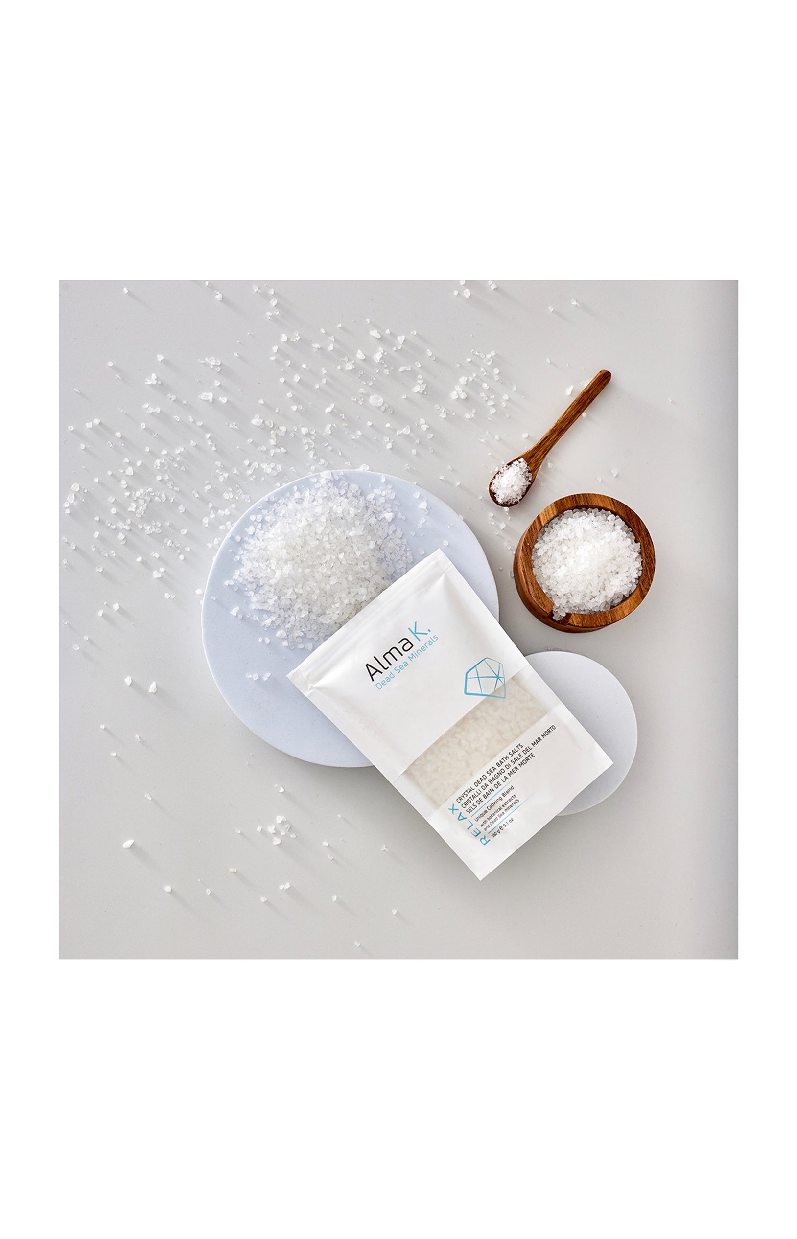 Sels de bain purifiants - Sels de la mer morte - 260 g