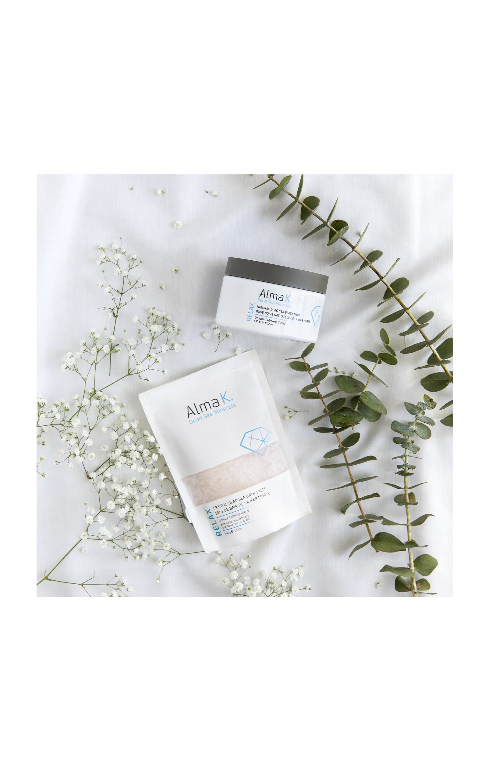 Sels de bain purifiants - Sels de la mer morte - 260 g