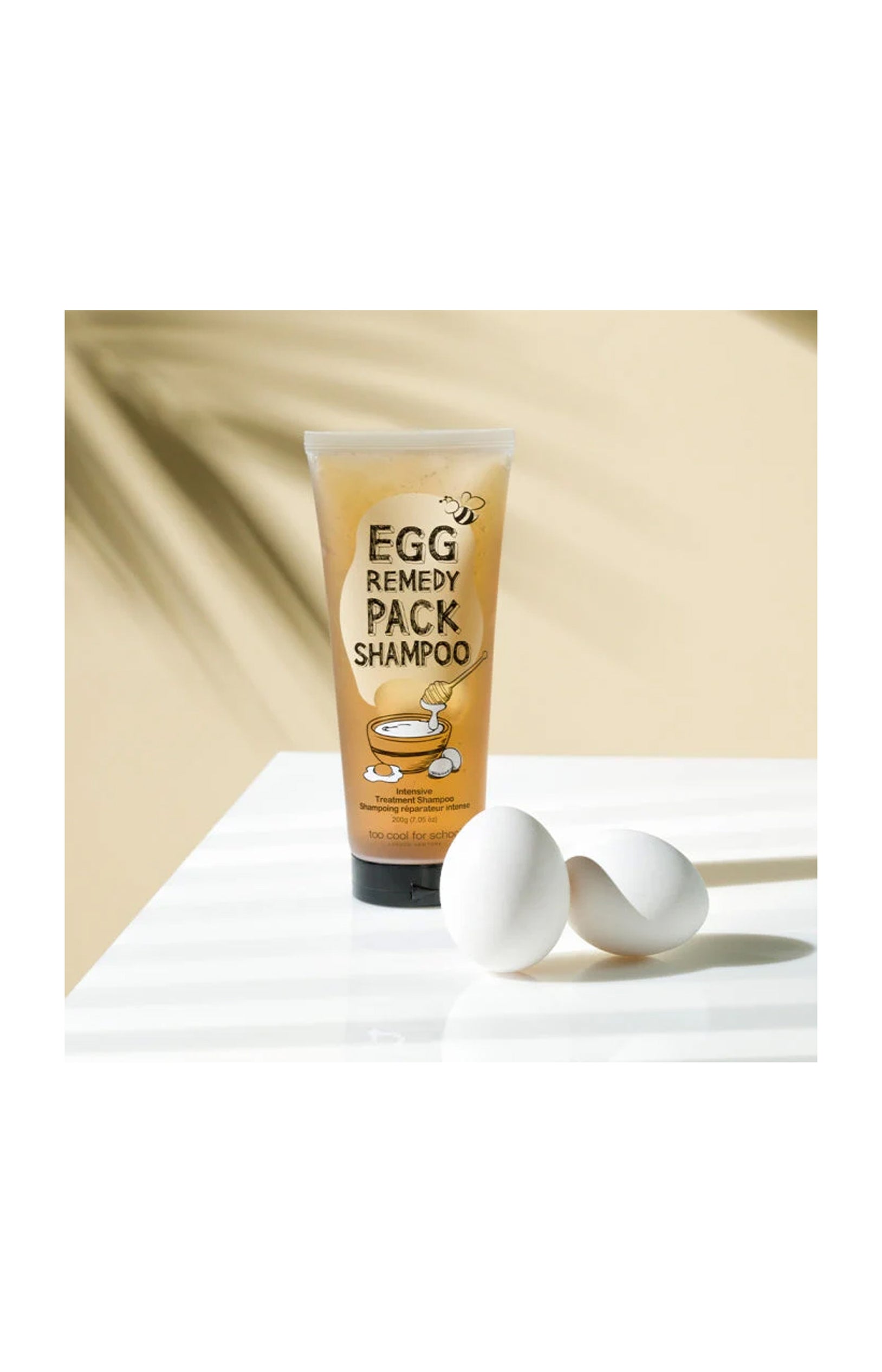 Shampoing réparateur jaune d’œuf - 200ml