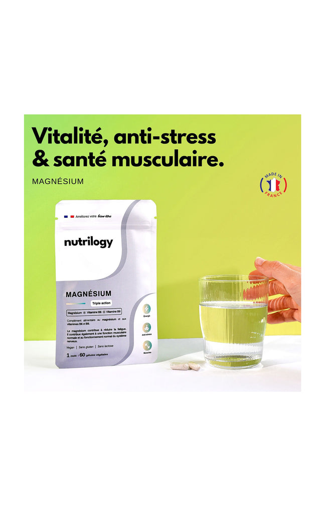 Cure anti-fatigue - Magnésium marin - 1 mois