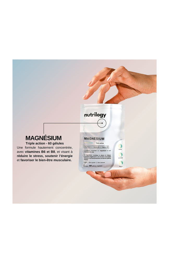 Cure anti-fatigue - Magnésium marin - 3 mois