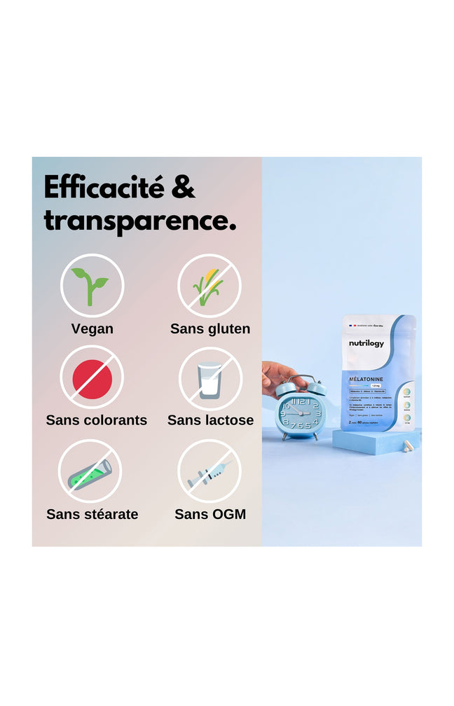 Cure sommeil - Mélatonine - 2 mois