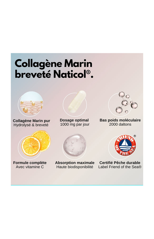Cure anti-âge - Collagène marin - 1 mois