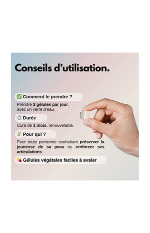 Cure anti-âge - Collagène marin - 1 mois