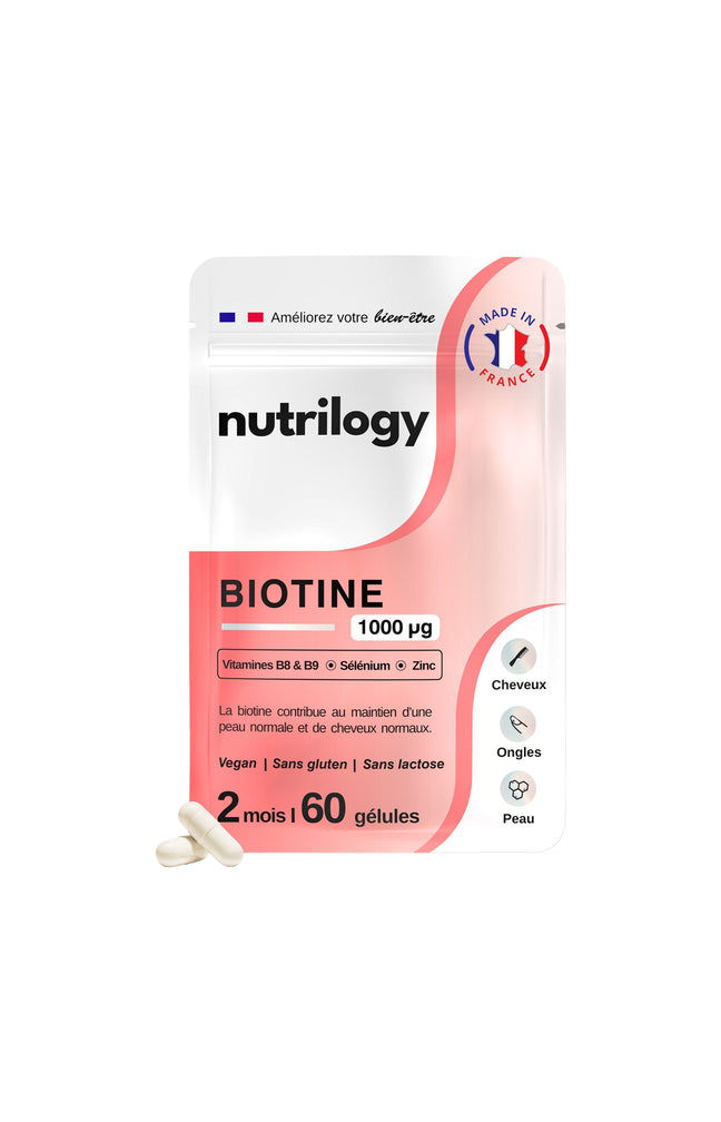 Cure cheveux & ongles - Biotine - 2 mois