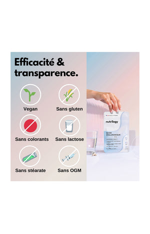 Cure beauté - Acide hyaluronique & vitamine C - 1 mois
