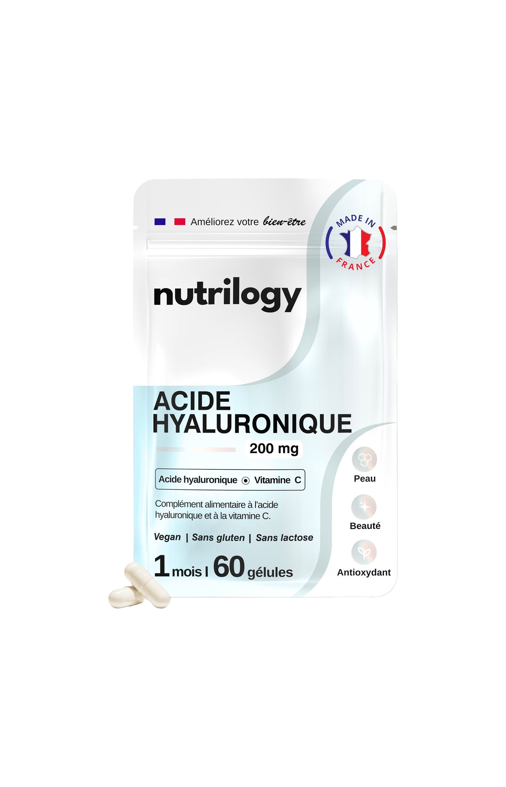 Cure beauté - Acide hyaluronique & vitamine C - 1 mois