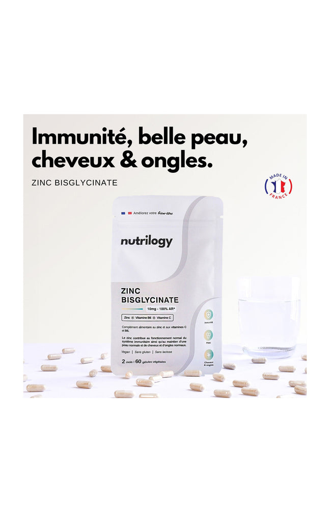 Cure soutien immunitaire - Zinc bisglycinate - 2 mois