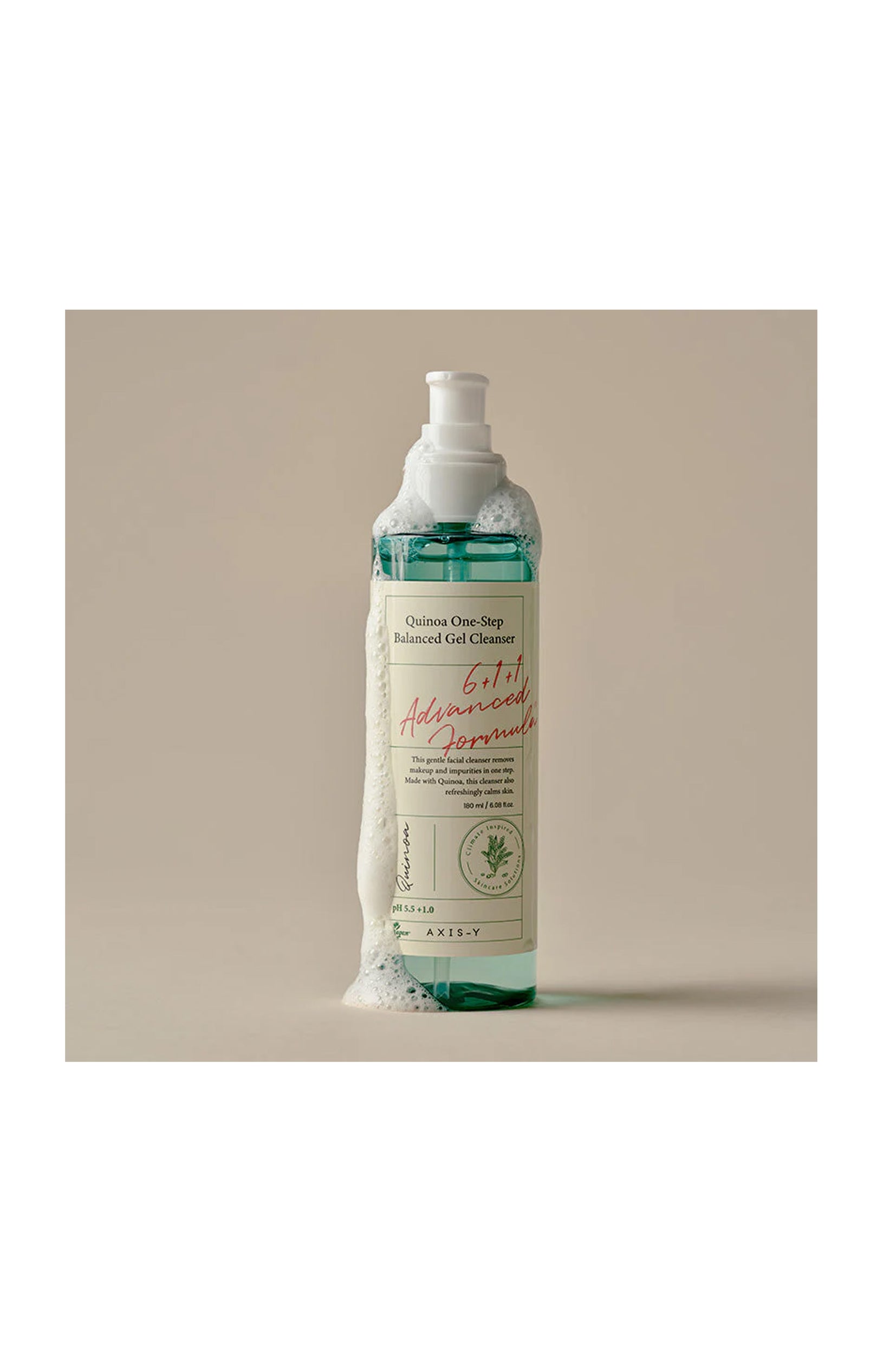 Gel nettoyant - Quinoa & centella asiatica - 180 ml