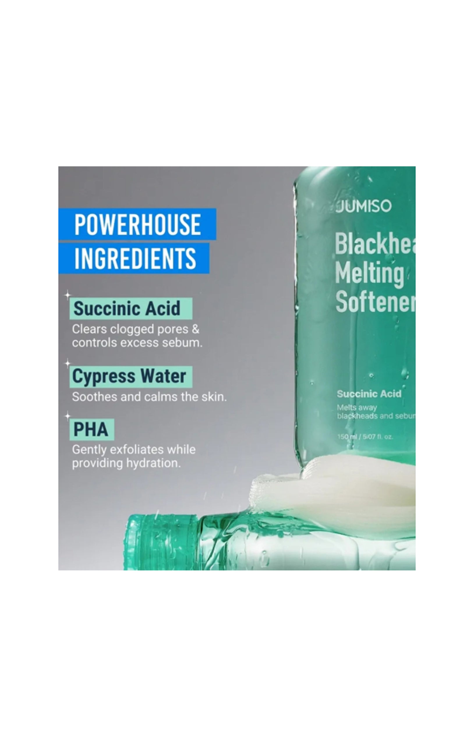 Traitement points noirs & pads - Acide succinique - 150 ml