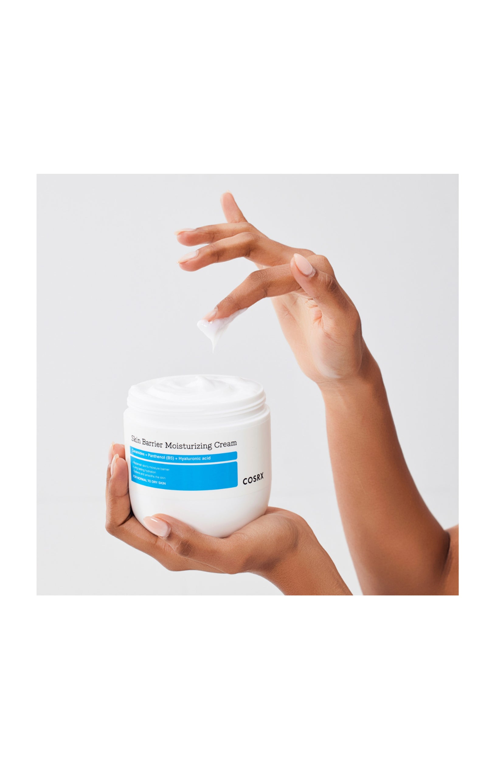 Crème hydratante barrière cutanée - Céramide & panthénol - Corps - 450 ml