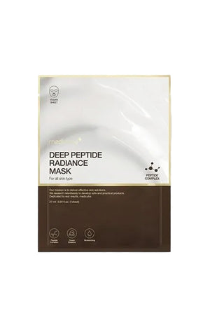 Masque en tissu éclat - Peptides - 1 unité