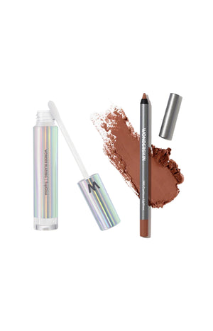 Lip liner & gloss - Nutmeg & Clear Shine