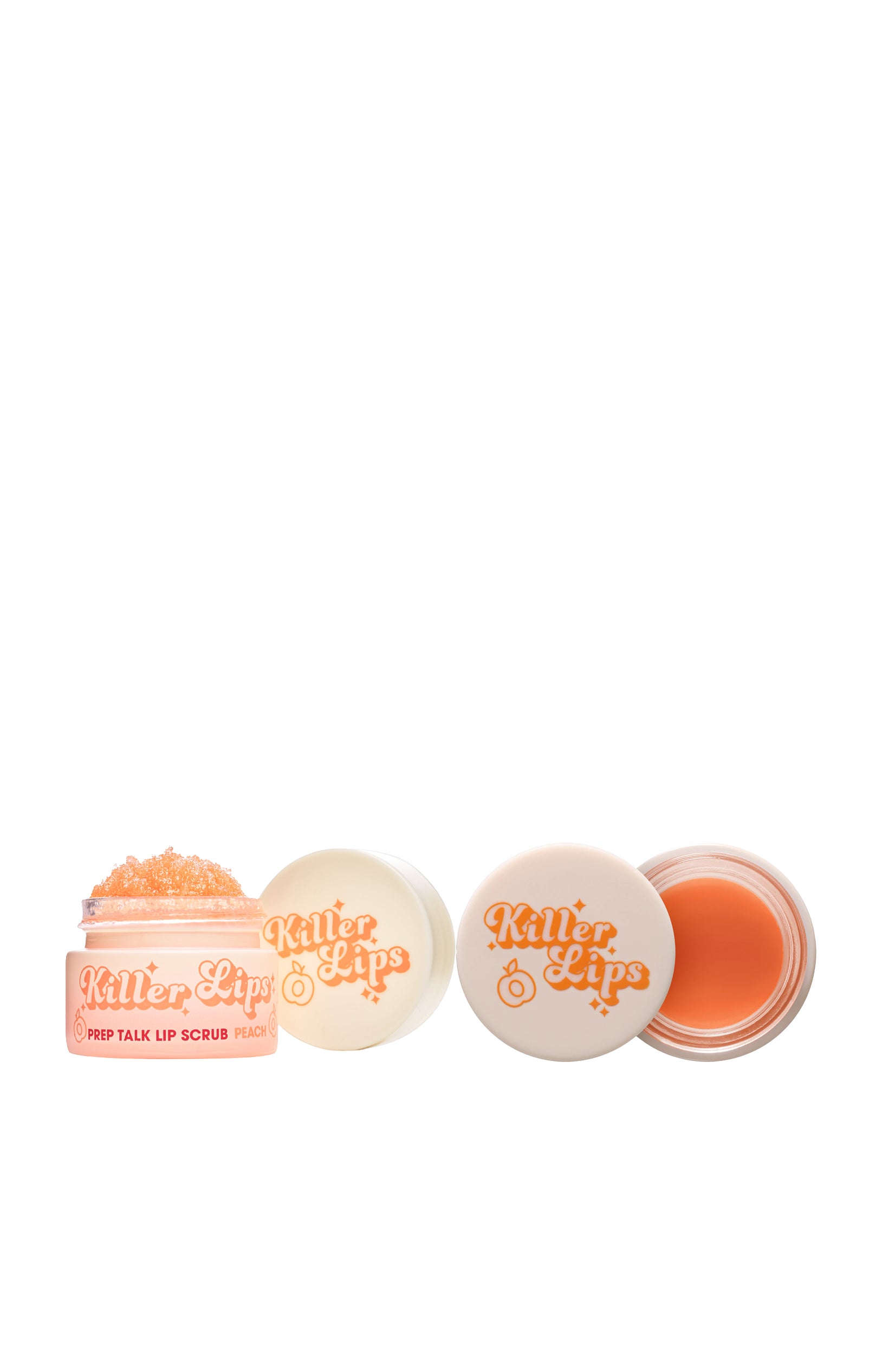 Duo gommage lèvres & masque lèvres – Pêche