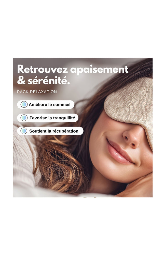 Pack relaxation - Mélatonine & magnésium marin