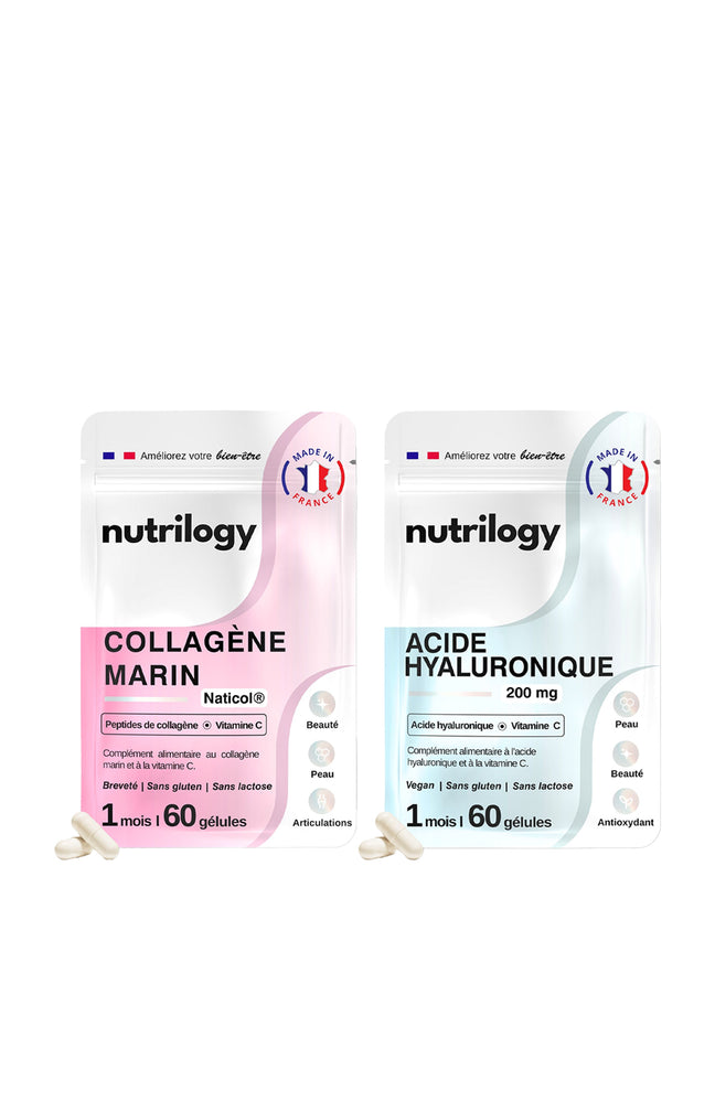 Cure anti-âge - Collagène marin & acide hyaluronique - 1 mois