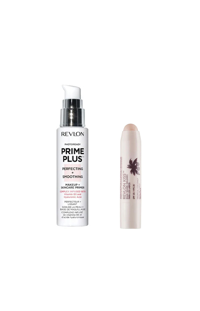 Duo essentiels - Baume à lèvres & base perfectrice