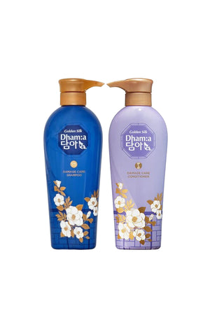 Duo shampoing & après shampoing Dhama - Antichute - 2 x 400 ml