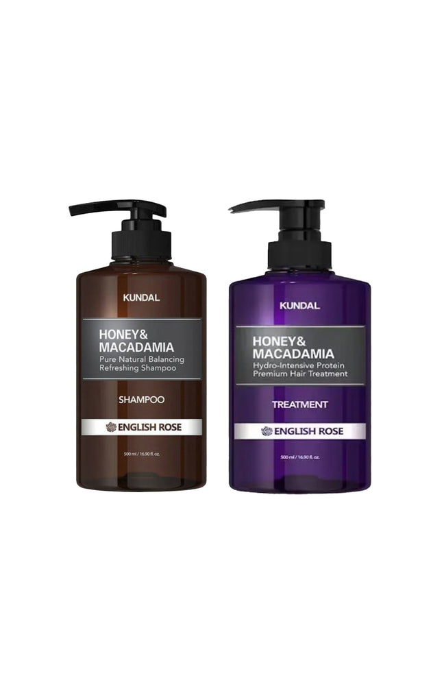 Duo shampoing & soin Kundal - English Rose - 2 x 500 ml
