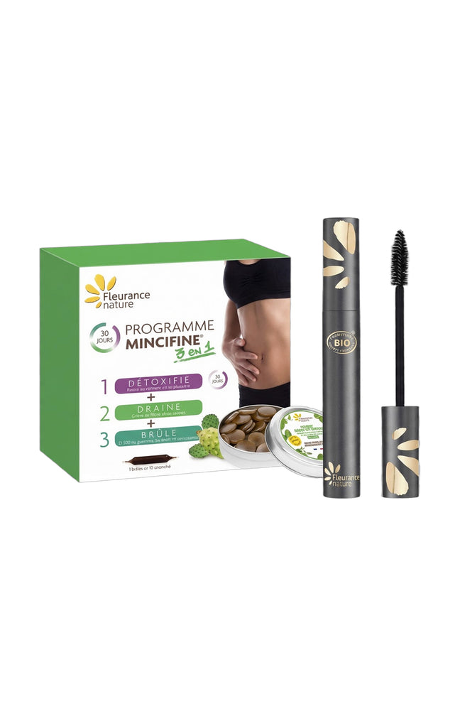 Lot trio mincifine 30 jours + mascara restructurant noir 10 ml offert