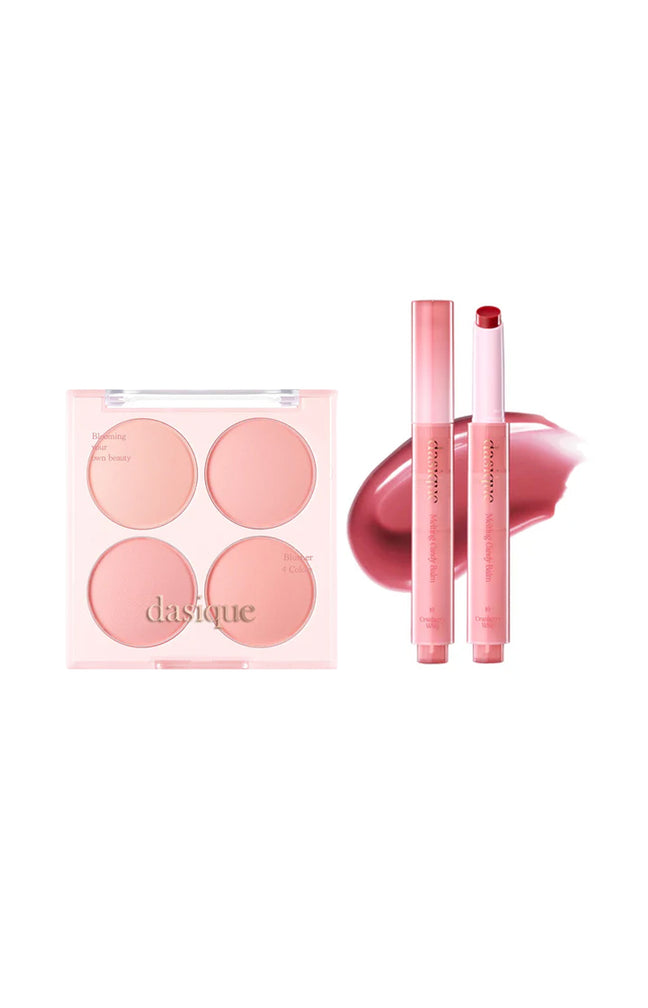 Duo baume à lèvres & palette blush - Cranberry Whip & Candy Berry
