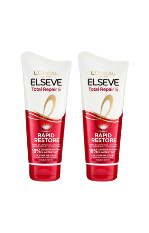 2 après-shampoings - Rapid Restore - Cheveux abimés - 180 ml