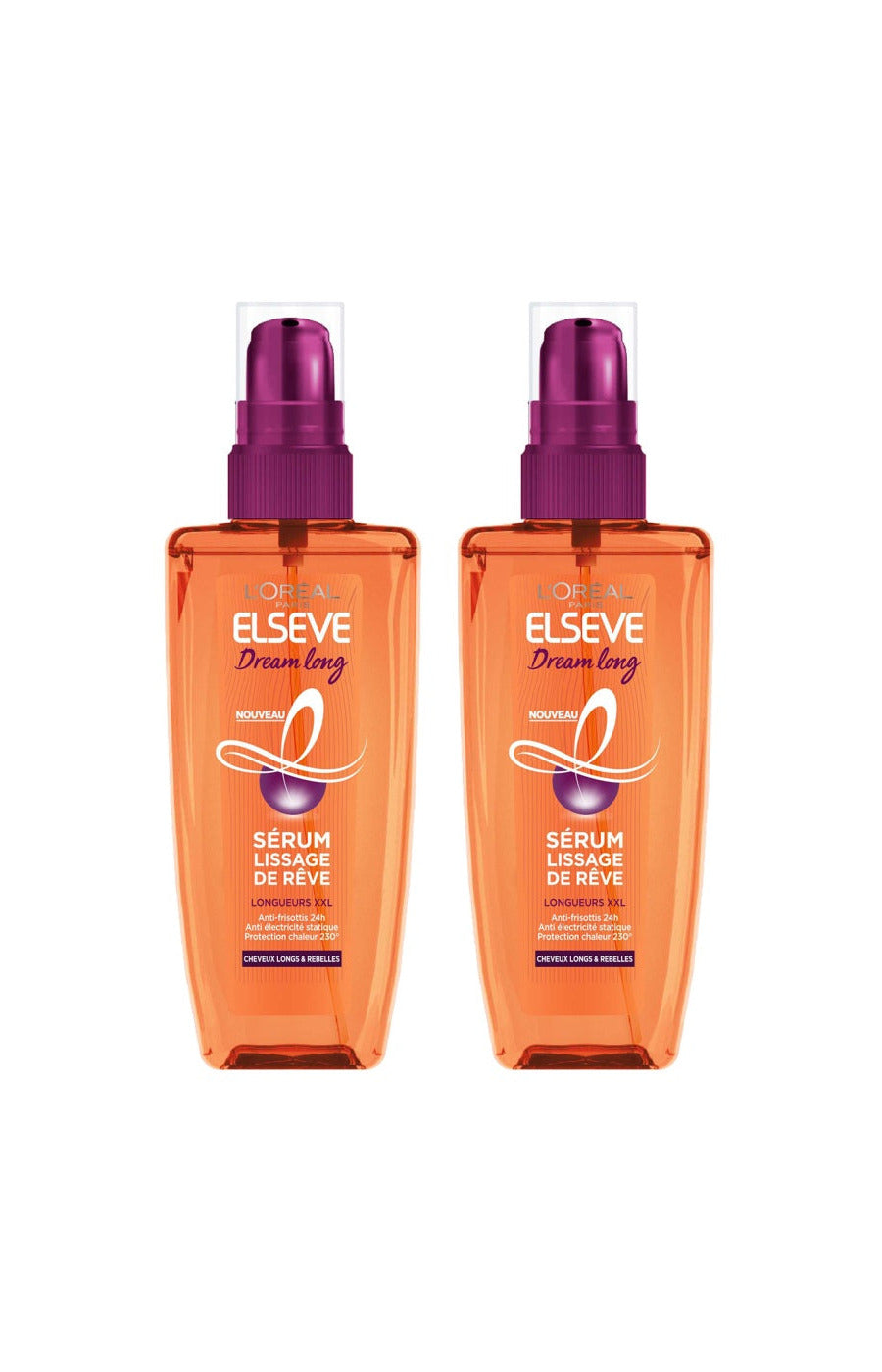 2 sérums lissant - Kératine & beurre de cacao - 100 ml
