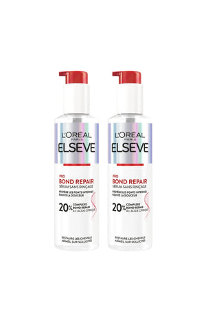 2 sérums réparateur - Sans rinçage - Cheveux abimés
