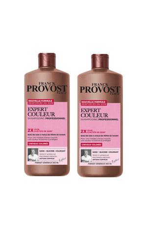 2 shampoings expert protecteur - Cheveux colorés - 500 ml