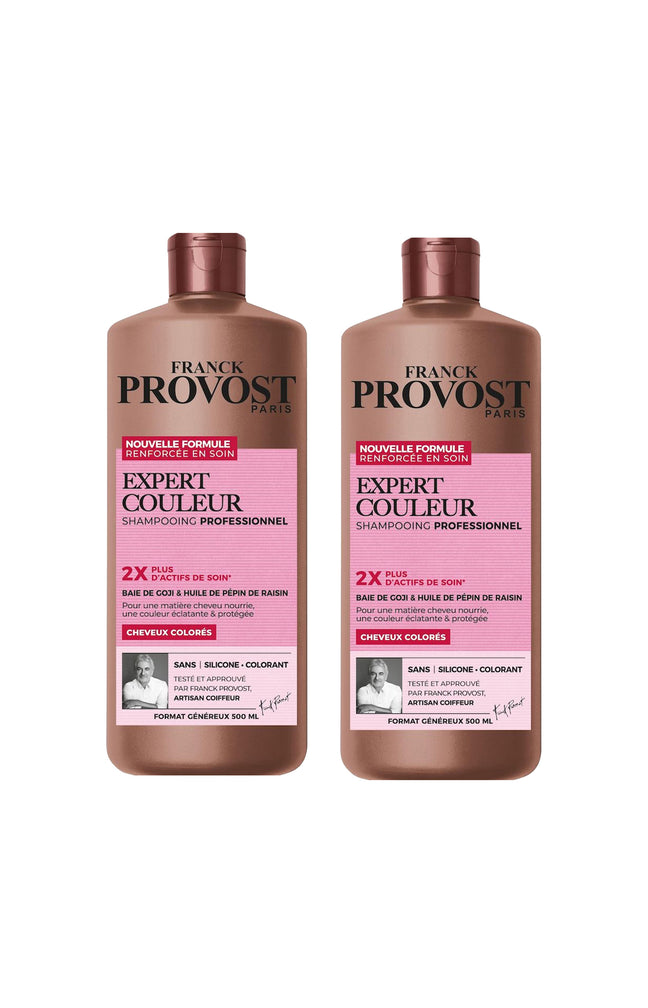 2 shampoings expert protecteur - Cheveux colorés - 500 ml