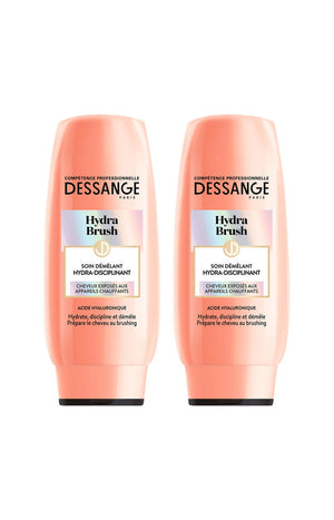 2 soins démêlant & disciplinant - Acide hyaluronique - 200 ml