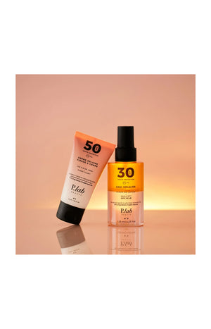 Crème solaire SPF50 & eau solaire SPF 30