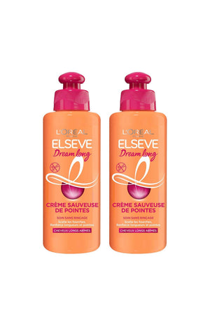 2 crèmes sauveuse de pointes - Ricin & vitamines - Cheveux longs & abîmés - 200 ml