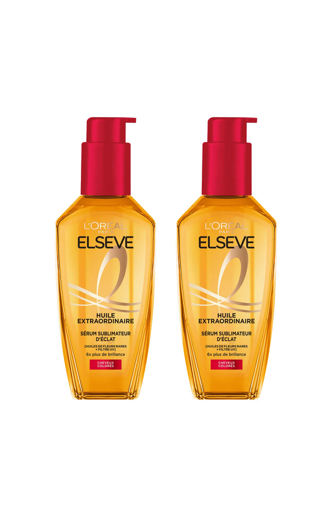 2 huiles sublimatrices - Cheveux colorés - 100 ml