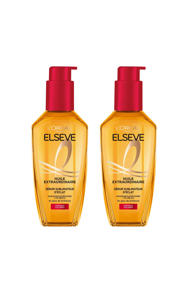 2 huiles sublimatrices - Cheveux colorés - 100 ml