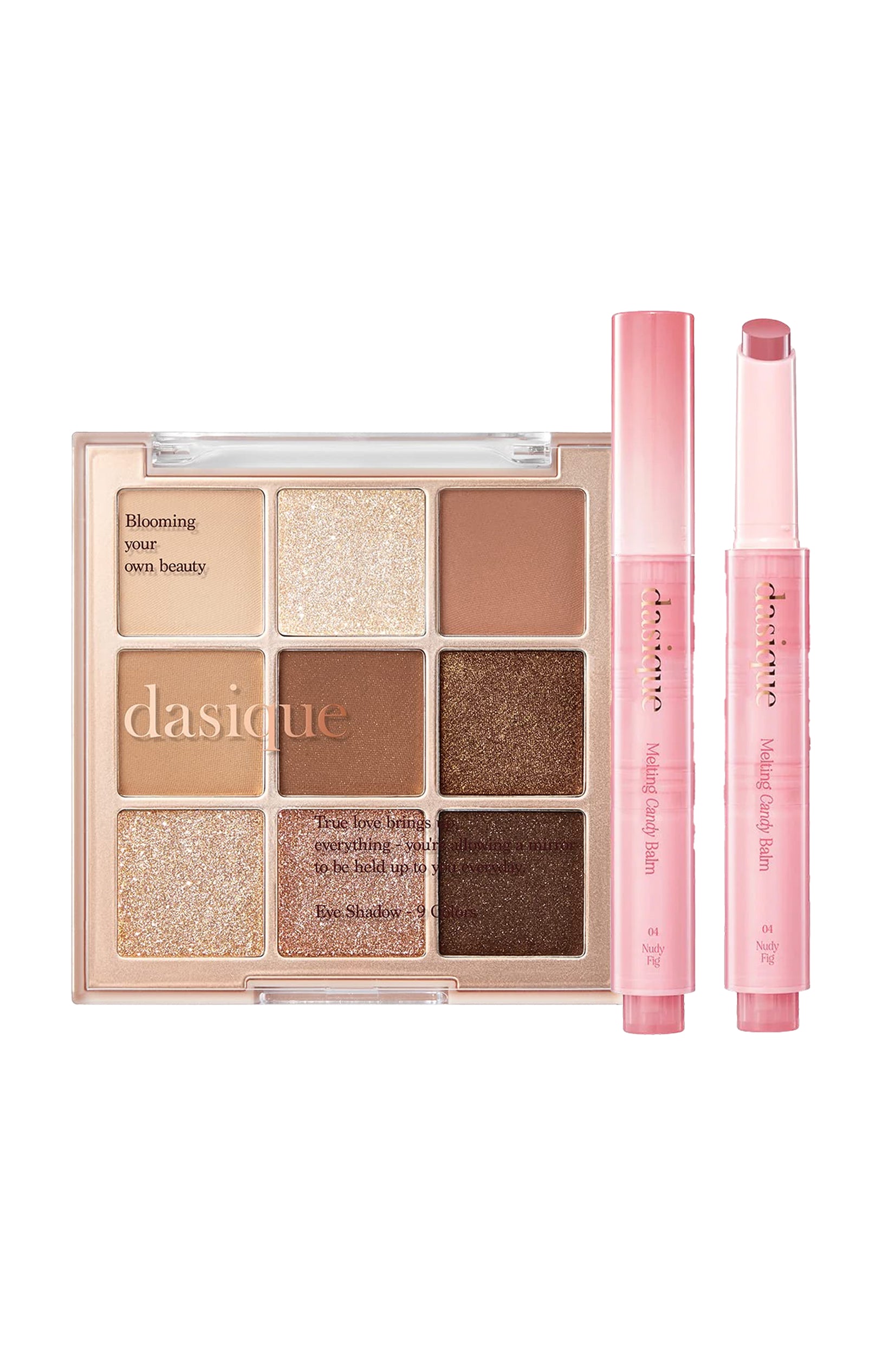 Duo baume 04 Nudy Fig  & palette yeux 01 Sugar Brown